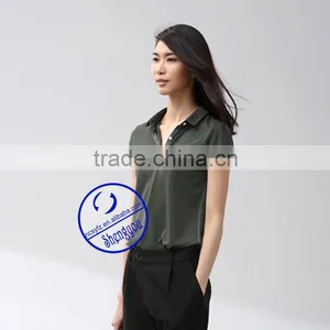 Custom Plain Women Polo t Shirt Manufactures China thumbnail-2