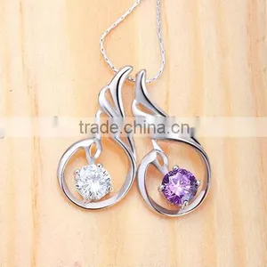 Hot Products Wholesale Silver Charm Pendant Silver Plated Pendant thumbnail-2