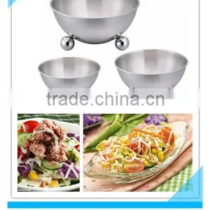 Stainless Steel 3 Feet Salad Bowl thumbnail-1