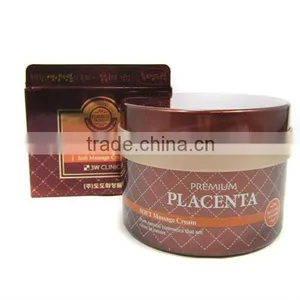[ 3w Clinic ] Premium Placenta Soft Massage Cream 300ml thumbnail-1