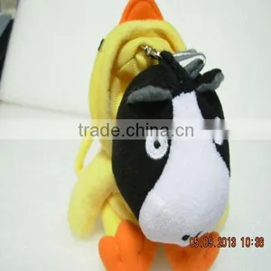 3D Face Transformation Unstuffed Animal Plush Key Bag For Kids thumbnail-1