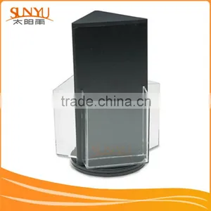 Factory Supplier Custom Acrylic Rotatable Sign Holder thumbnail-1