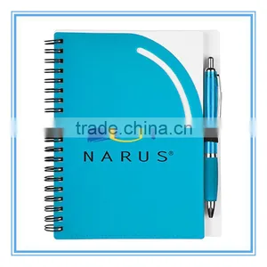 Plastic Cheap Custom Printing Notebook for School Office Promotion thumbnail-4