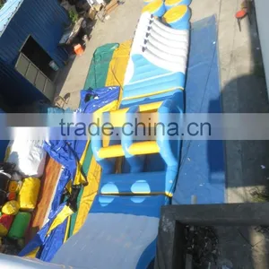 Inflatable Water Obstacle Course for Sale thumbnail-4