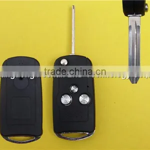 3 Buttons Flip Key Remote Key Case Cover for Toyota Land Cruiser Camry Car Key Shell thumbnail-1