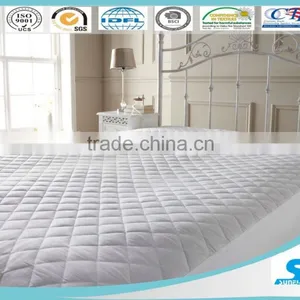 Hotel Cheap Microfiber Polyester Mattress Protector Quilted Bedspread thumbnail-1