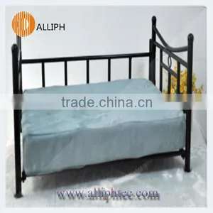 Cheap Iron Dog Bed With Warm Cushion Wrought Iron Designer Dog Beds thumbnail-1