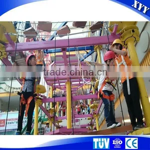 Exciting and Cheap Ropes Course Equipment, Kids Obstacle Course Equipment thumbnail-5