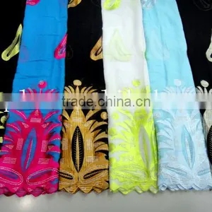 African Muslim Scarf for Women/embroidered Silk Scarf/shawl Scarf thumbnail-2