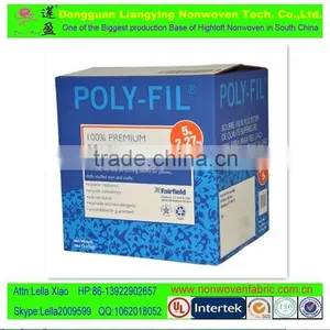 Polyester Fiber Filling and Batting - 5 Pounds - White thumbnail-3