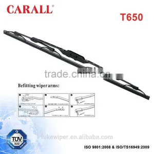 Auto Parts Universal Iron Windshield Wiper Blade thumbnail-1