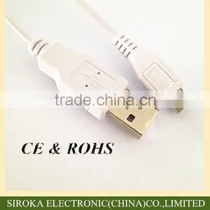 Customized Colors 5pin V8 Micro USB Link Cable Sync Charging Data Cable for Samsung HTC LG thumbnail-2
