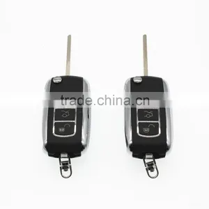 Bentley. VW Folding Car Remote Fake Key, 3 Buttons thumbnail-1