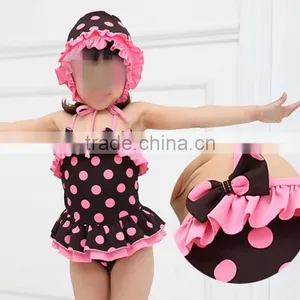 2016 Latest Design Girls UV Cut Swim Set thumbnail-2