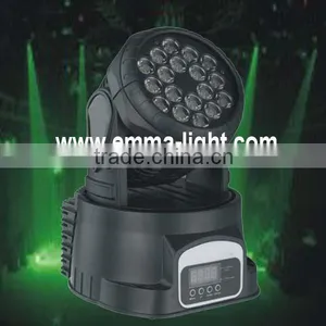 18x3w RGB LED Moving Head for Sale thumbnail-1