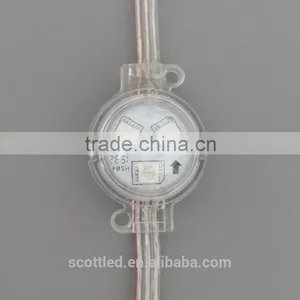 Hot Selling Outdoor IP67 Led Dot Light Ws2801 30mm thumbnail-5
