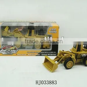Pull Back Engineering Metal Car-wheeled Loading Shovel thumbnail-1