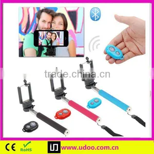 Hot Selling Selfie Stick With Bluetooth Shutter Button thumbnail-1