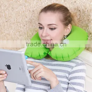Super Soft TPU Inflatable Travel U Shape Neck Pillow thumbnail-6