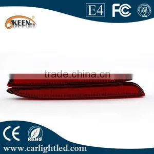 Red Led Rear Bumper Reflector Lamp Bulb Reflector for Mazda 3 Rear Bumper thumbnail-2