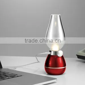 Colorful Wireless Blowing Control Kerosene Oil Desgin LED Lamp thumbnail-5