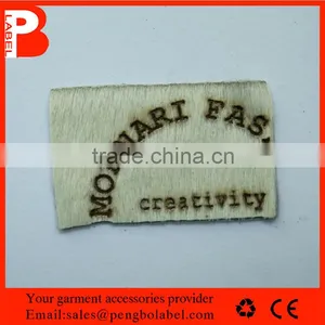 Wholesale 3D Heat Press Leather Labels for Jeans thumbnail-5
