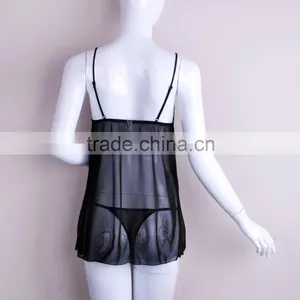Clear Chinese Style Mature Women Sexy Lingerie Open Sexy Women Mature Transparent Lingerie thumbnail-4