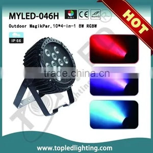 Excellent Color Mixing 18*Tri-3W RGB LED Par Light Party Disco Light thumbnail-5