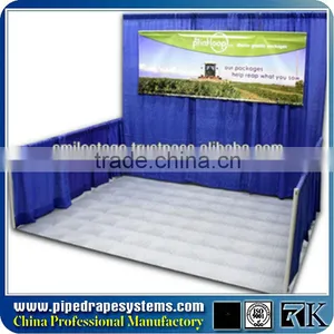 Used Pipe and Drape for Sale Exhibition Booth Backdrop thumbnail-2