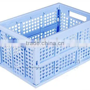 Plastic Folding Basket/basket/folding Storage Container/storage Box/storage Basket thumbnail-1