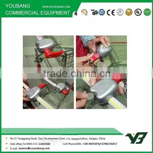 Top Quality Supermarket Shopping Trolley Coin Locks thumbnail-1
