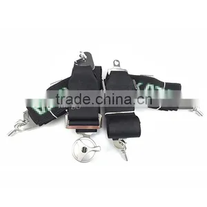 High Quality Quick Release 4 Points Black Racing Harness Seat Belt Fia thumbnail-4