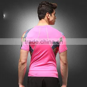 High Quality Compression Top,running Shirt and Men Compression Shirt thumbnail-4