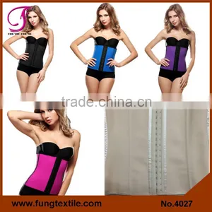4027 Woman Sport Latex Plus Size Waist Training Corset thumbnail-1