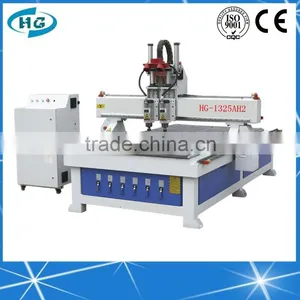 HG-1325AH2 Two Spindles Wood Engraving Machine thumbnail-1