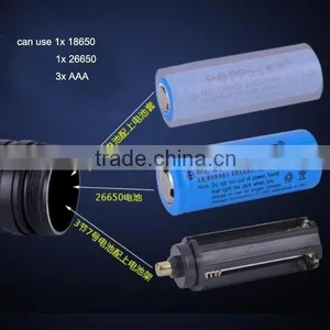 Wholesale Aluminum Waterproof 10w Led Flashlight Torch thumbnail-2