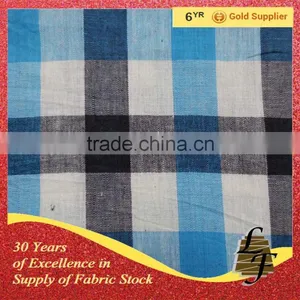 21S- 100% Cotton Yarn Dyed Shirting Stock Fabric(2257) thumbnail-1
