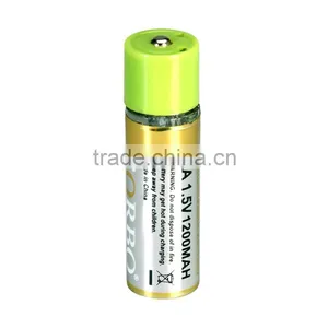 SORBO OEM Factory Price USB Rechargeable 1.5V AA Battery,High Capacity Power Bank Portable External Battery thumbnail-5