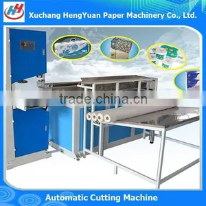 High Speed Toilet Tissue Roll Cutting Machine , Paper Cutting Machine thumbnail-1