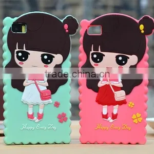 3D Silicone Cellphone Case for M3 thumbnail-1