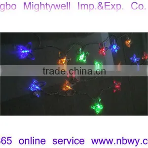 Butterfly LED Rope Light Twinkle Light Curtain Light Decorative Festival Party Event Accessory Solar Powered Striing Light thumbnail-3