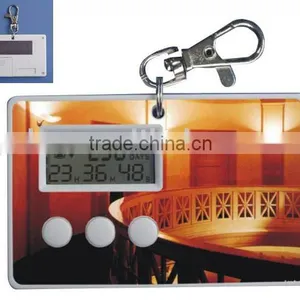 LCD Clock With Card Form Timer thumbnail-1