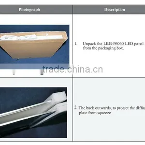 Square Led Ceiling Panel Light 600x600 thumbnail-6