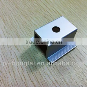 6063 T5 Silver Anodized Solar Frame Accessories Aluminium Profile thumbnail-1