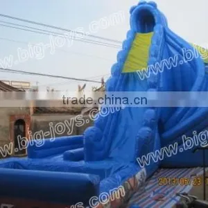 Hot Banzai Typhoon Twist Inflatable Water Slide for Sale thumbnail-1