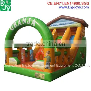 Double Lane Kids Inflatable Pool Slide From Professional Inflatable Manufacturer thumbnail-1