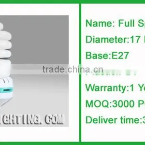 Good Price! High Quality!!!Full Spiral Energy Saving Lamp thumbnail-2