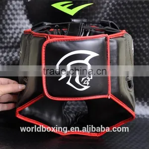 Wholesale Grant Custom PU Leather Boxing Helmet/Head Guard/Boxing Headgear For Training thumbnail-2