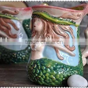 2015 New Arrival Ceramic Mermaid Mug Mermaid Shape thumbnail-1