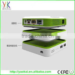 High Lumen Android4.2.2 Full HD Wifi Smart Projector thumbnail-1